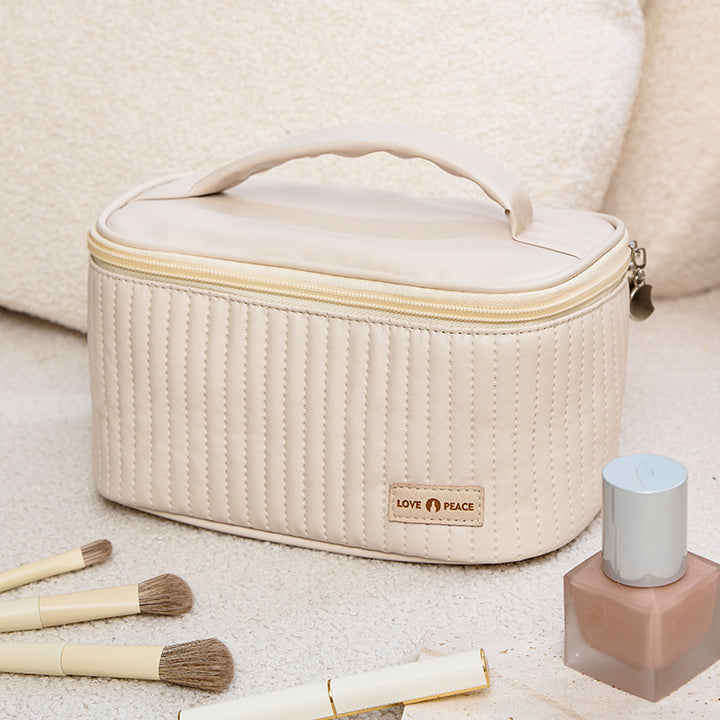 Elegant Quilted Makeup Storage Case Kalsten