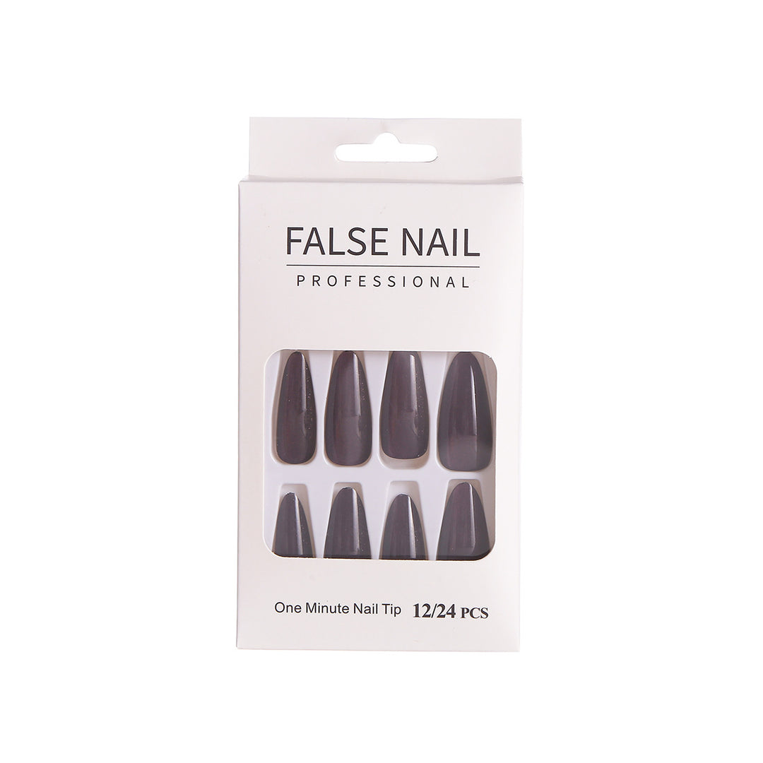 Premium Stiletto Press-On Nail Set with Reflective Finish Kalsten
