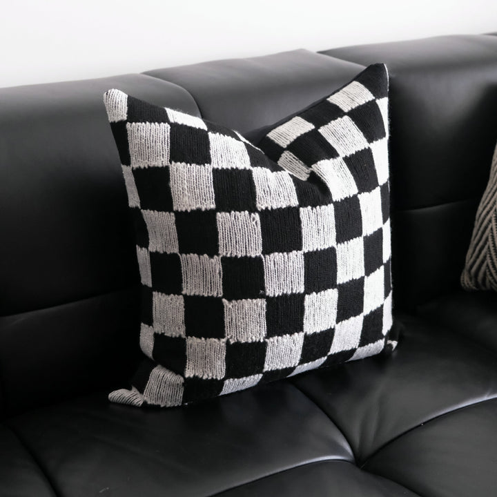 Decorative Knit Accent Pillow