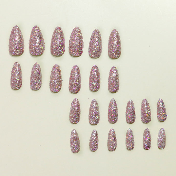 Glittering Stiletto Press-On Nail Set Kalsten