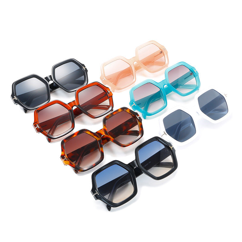 Stylish Oversized Hexagonal Sunglasses Kalsten