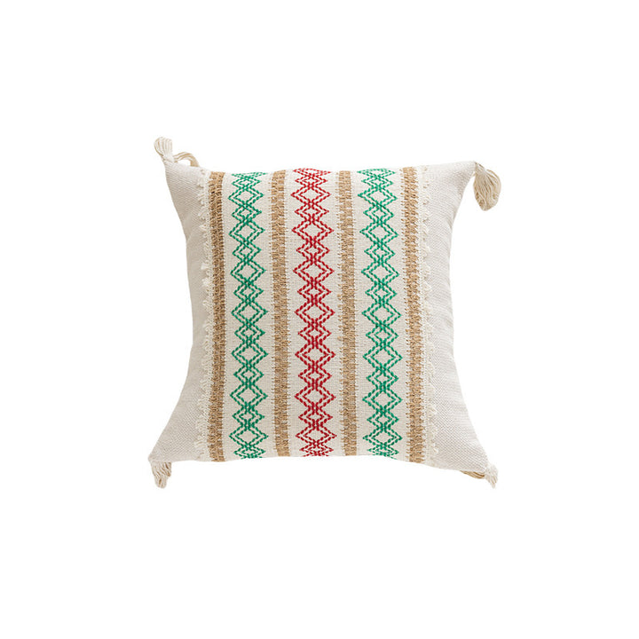Structured Bohemian Decorative Pillow