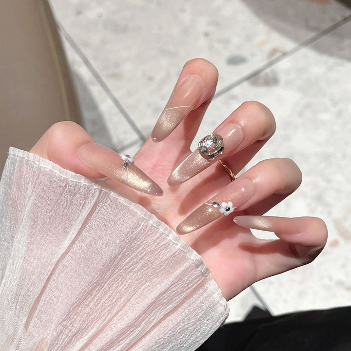Elegant Acrylic Press-On Nail Art Kalsten