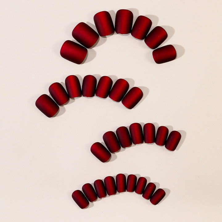 Matte Finish Press-On Nail Set Kalsten
