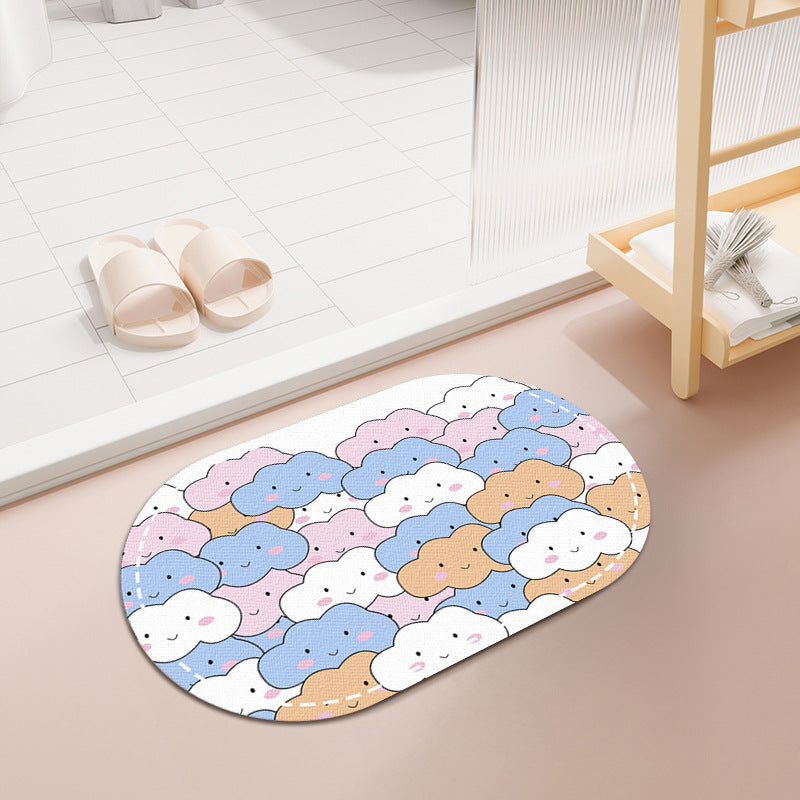 Cute Pet-Themed Entrance Mat