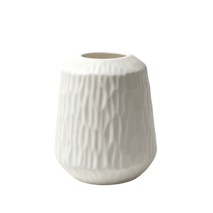 Textured Ceramic Decorative Vase Kalsten