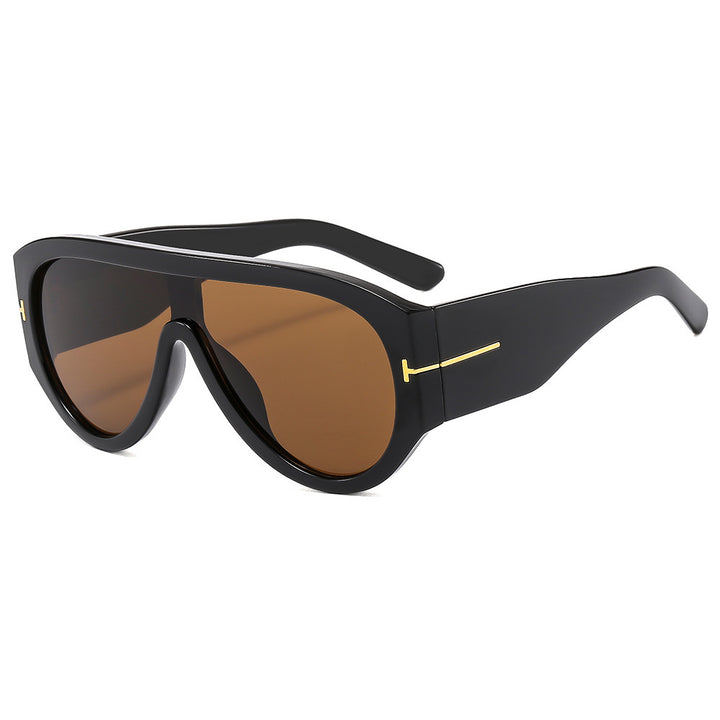 Bold Shield Sunglasses with Statement Design Kalsten