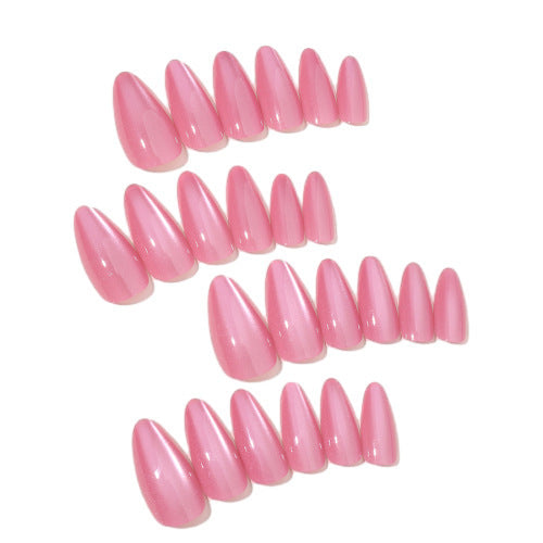 Artificial nail set with elegant glitter finish Kalsten