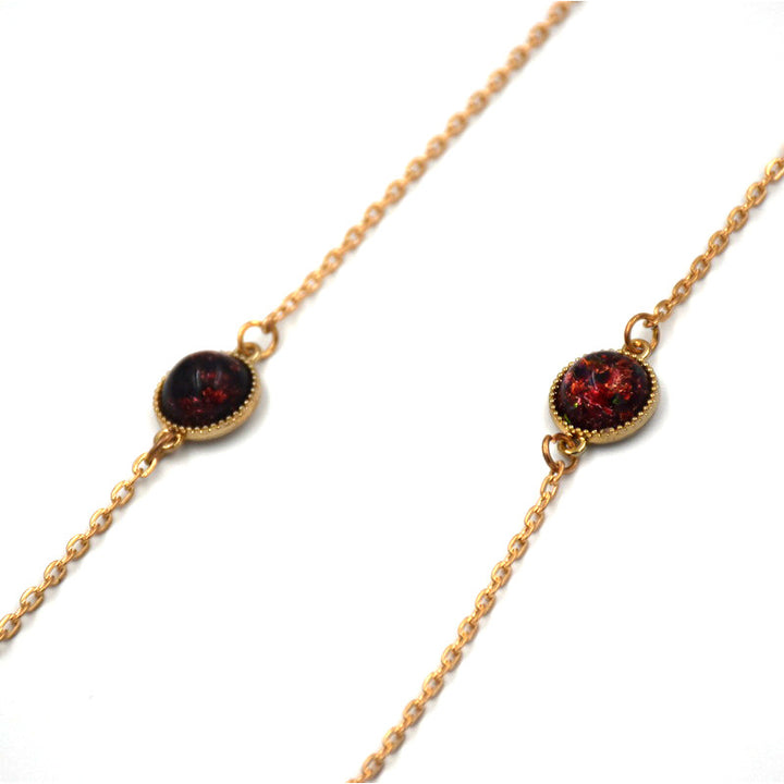 Dazzling Crystal Eyewear Chain Kalsten