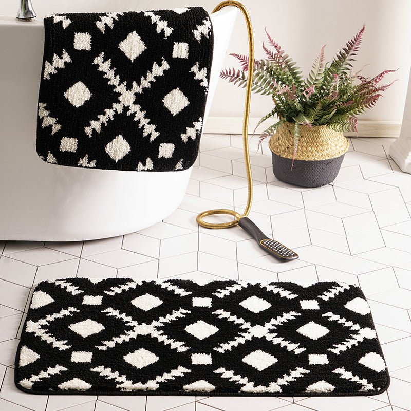 Cute Animal Paw Print Bath Mat Kalsten