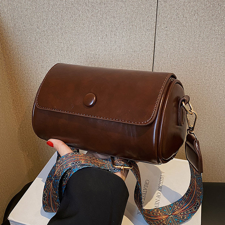 Retro Leather Crossbody Bag Kalsten