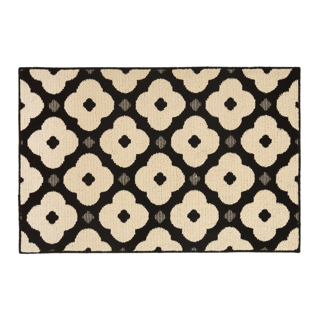 Floral Patterned Entrance Mat