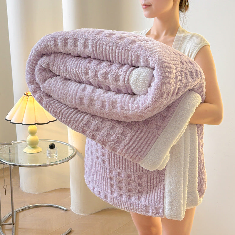 Women's Fluffy Microfiber Blanket
