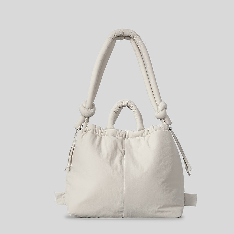 Fashion-Forward Padded Shoulder Bag
