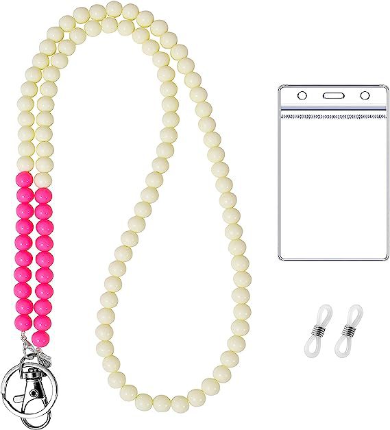 Beaded Lanyard with ID Holder Kalsten
