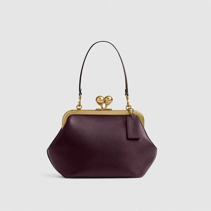 Crocodile Patterned Evening Handbag