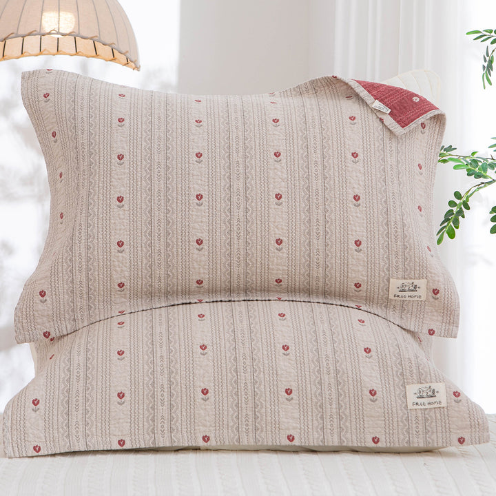 Women's pillowcase with modern checkered pattern Kalsten