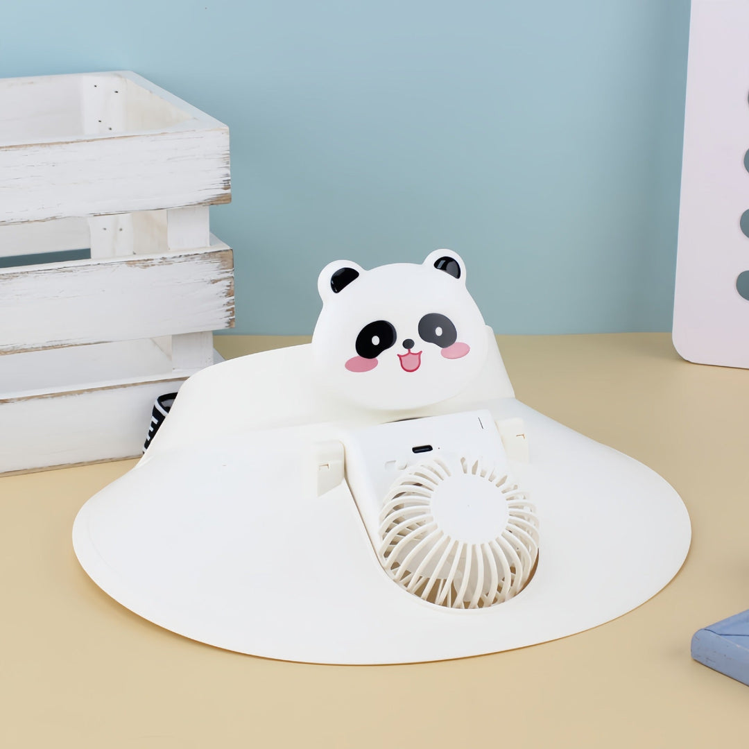 Ladies Comfortable Table Fan with Playful Design Kalsten