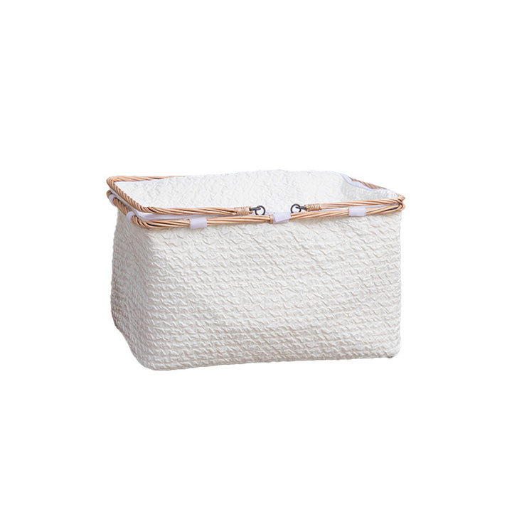 Textured Woven Storage Bin Kalsten