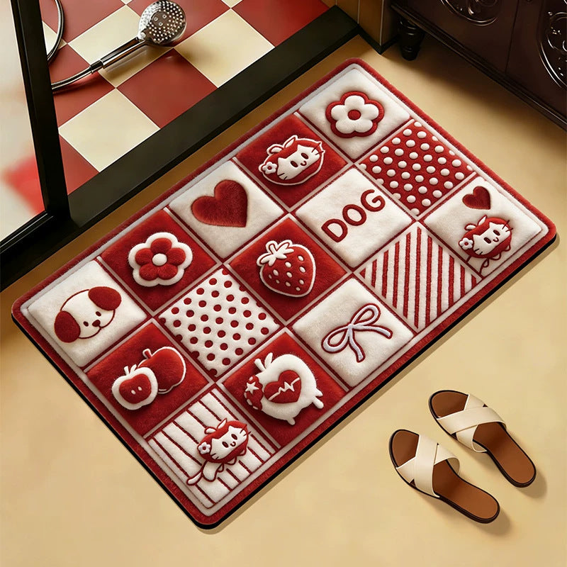 Soft Plush Bath Comfort Mat