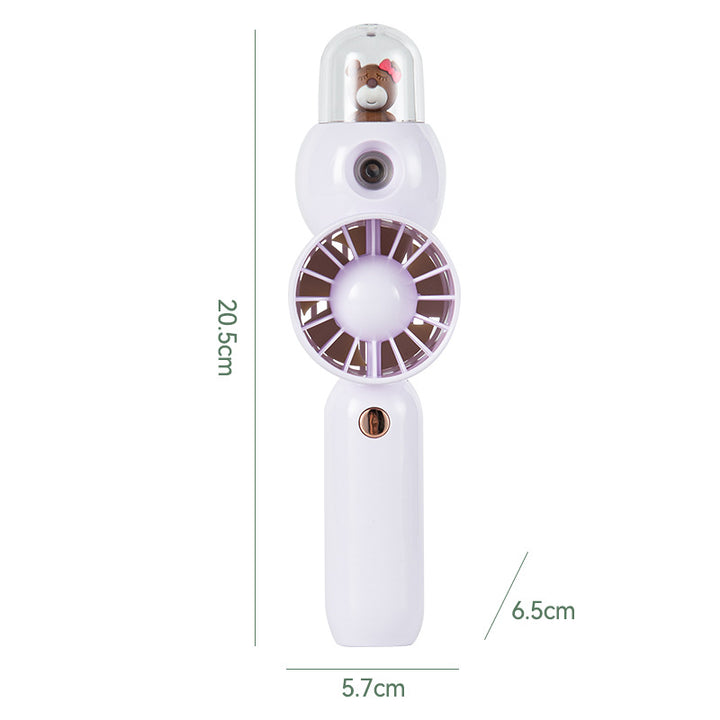 Unisex Portable Hand Fan with Cute Animal Design Kalsten