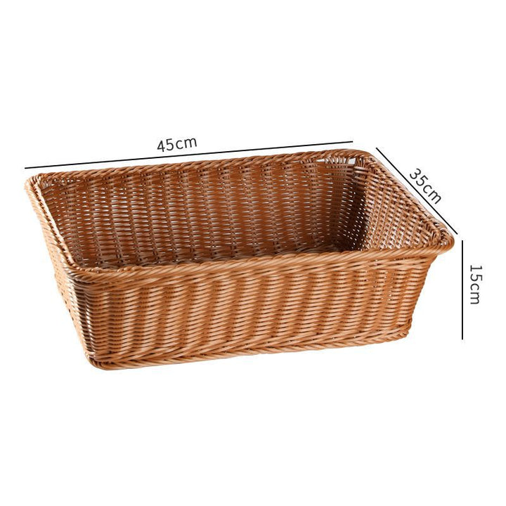 Large Rectangular Woven Storage Tray Kalsten