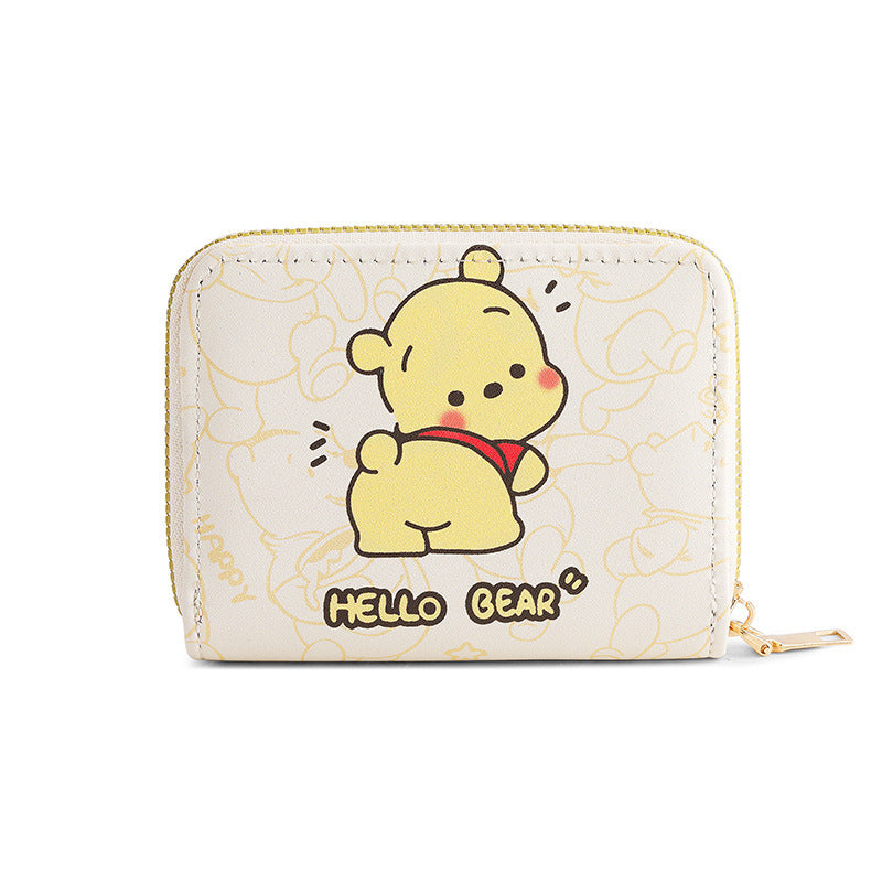 Cute Cartoon-Themed Zippered Coin Purse Kalsten