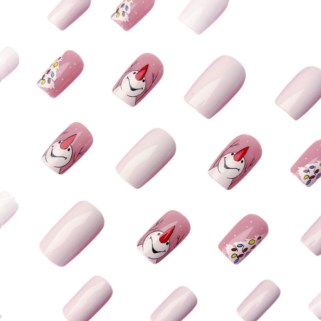 Festive Winter Nail Art Kalsten