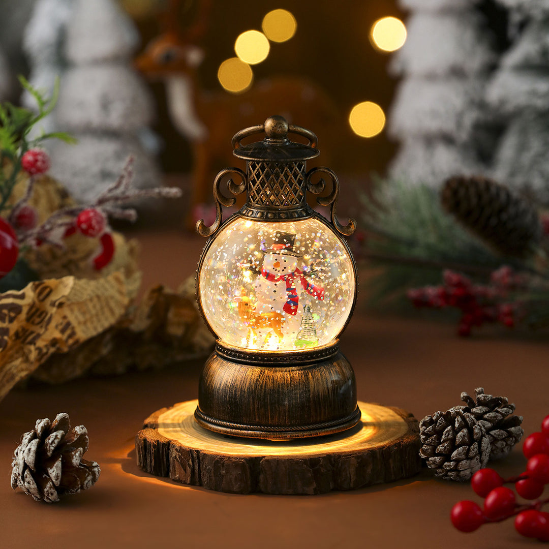Decorative LED Santa Lantern Kalsten