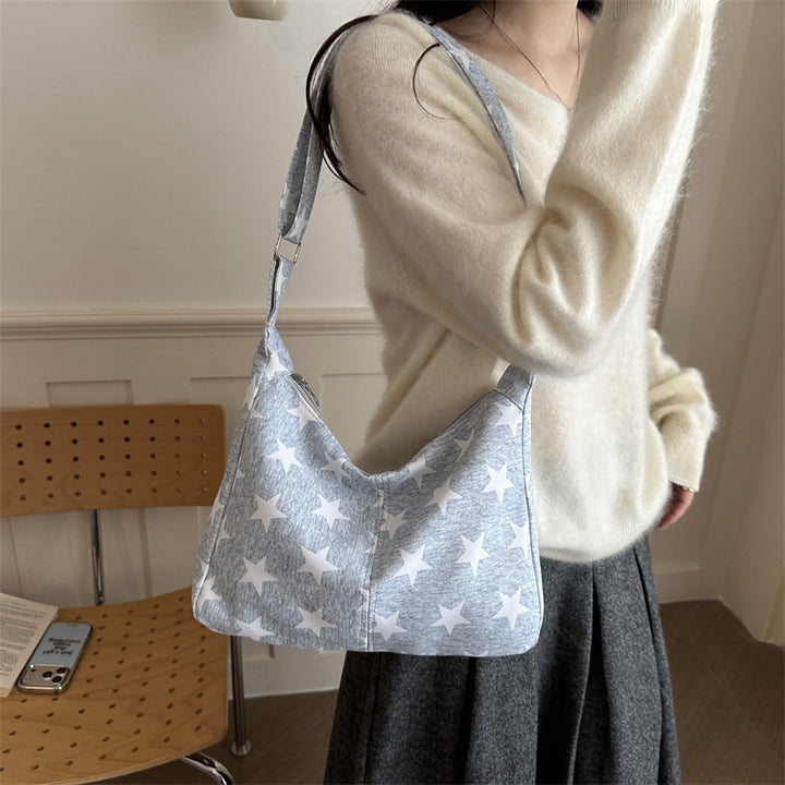Starry Print Shoulder Bag