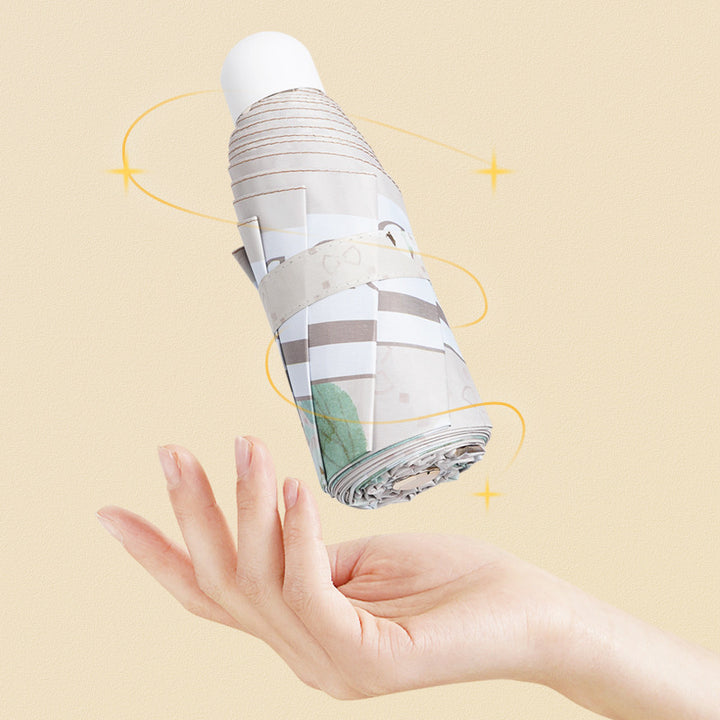 Ladies Foldable Umbrella with Reversed Design Kalsten