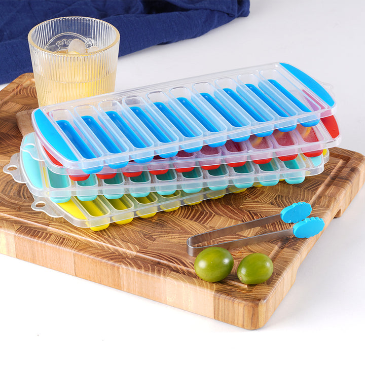 Silicone Ice Cube Tray with Ergonomic Handle Kalsten