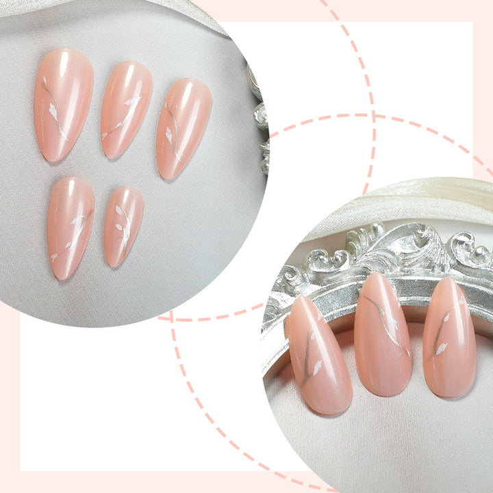 Elegant Press-On Nail Design Set Kalsten