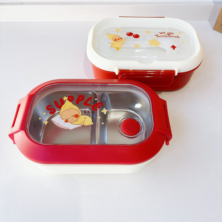 Multi-Compartment Food Storage Container Set
