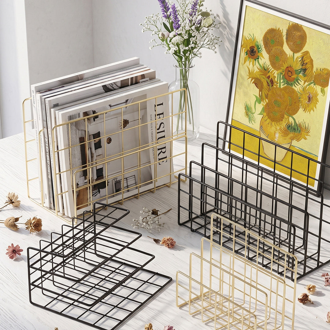 Metal Storage Basket in Modern Design Kalsten