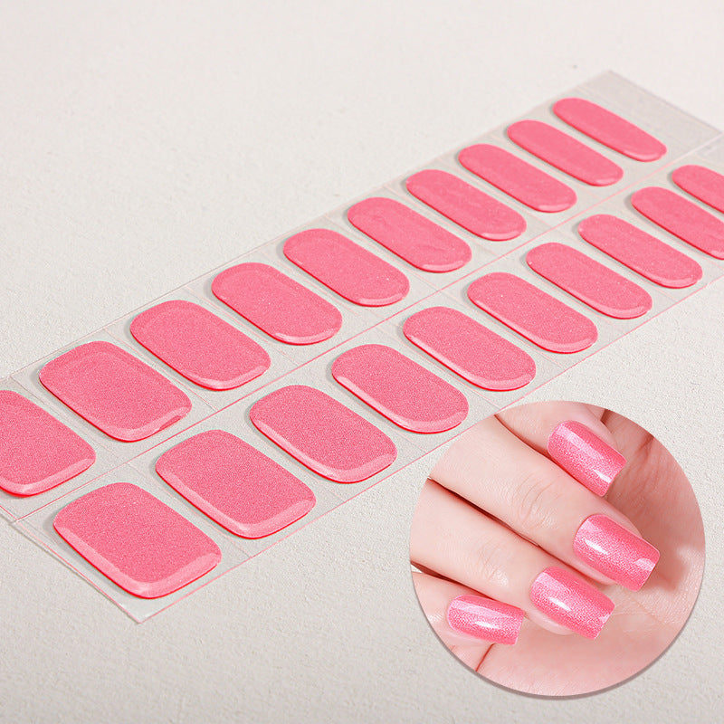 Elegant Glitter Nail Wraps