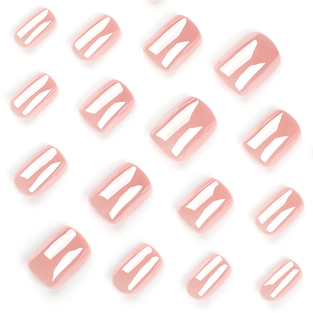 Elegant Nail Art in Rose Metallic Look Kalsten