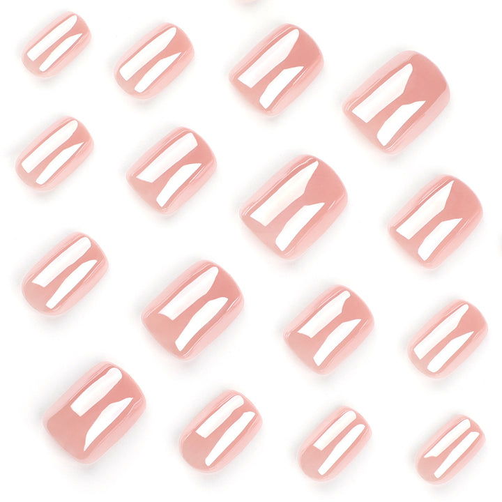 Elegant Nail Art in Rose Metallic Look Kalsten