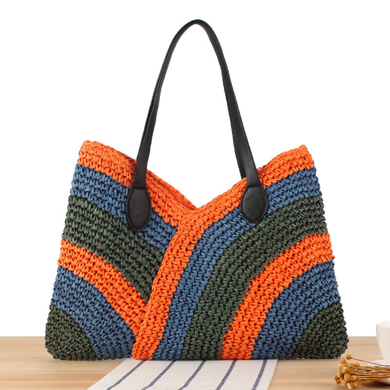 Handbag In Modern Wave Pattern Kalsten
