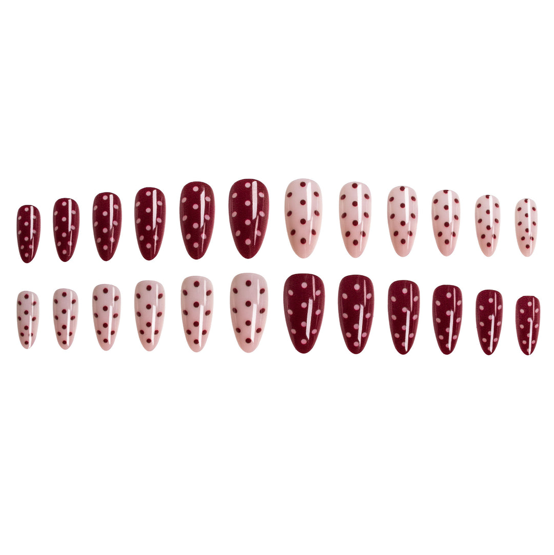 Elegant Stiletto Press-On Nail Art