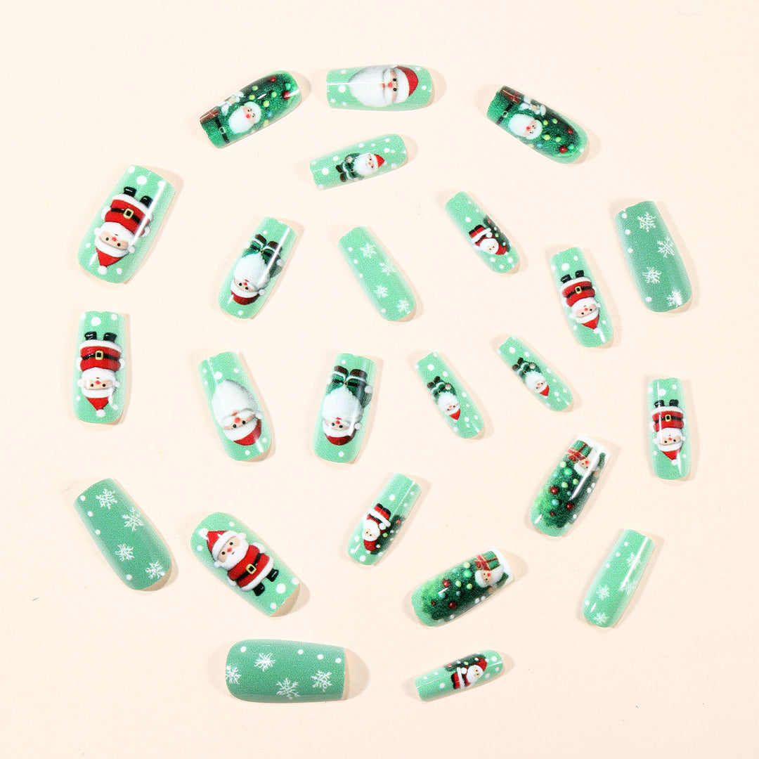 Themed Christmas 3D Nail Art Kalsten