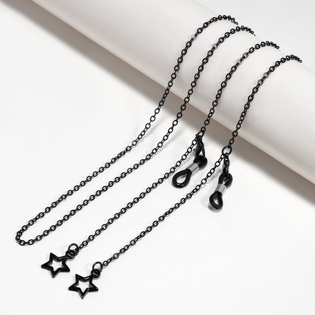 Stylish Star-Embellished Eyewear Chain Kalsten