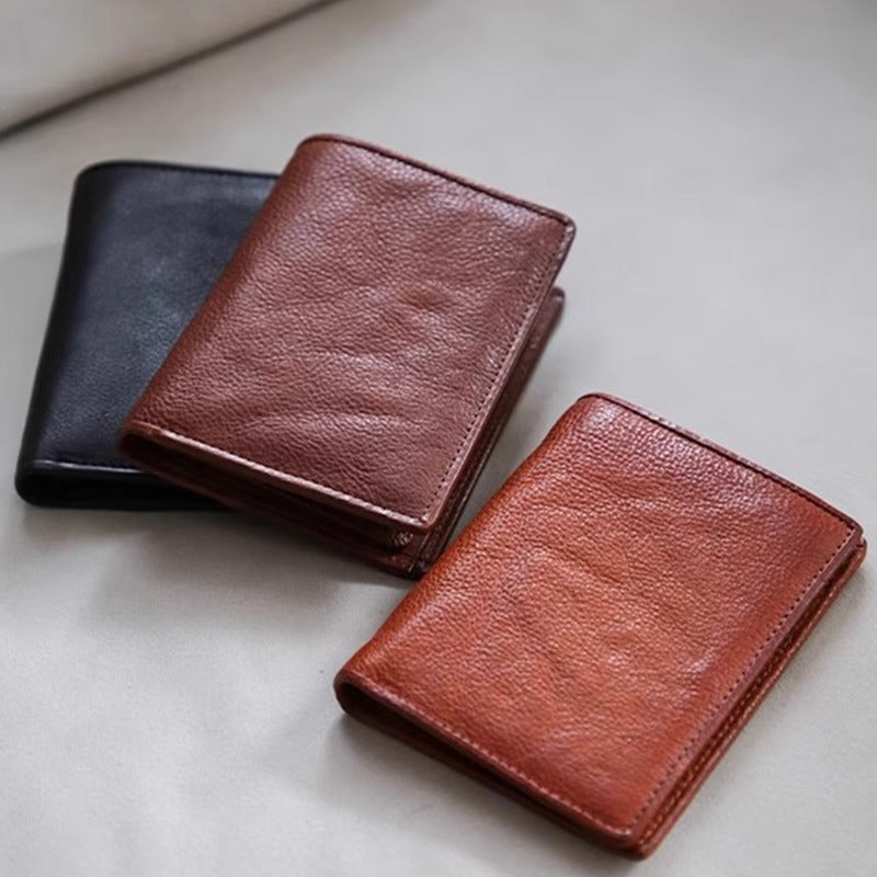 Premium Textured Leather Card Holder Kalsten
