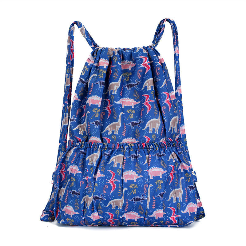 Floral Print Drawstring Backpack Kalsten