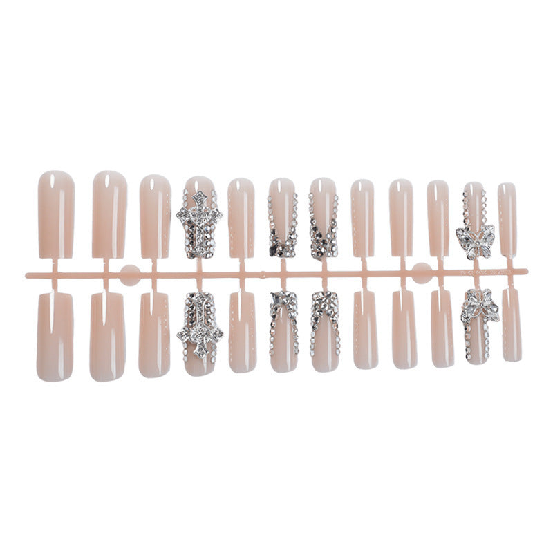Artificial nails with elegant decoration Kalsten