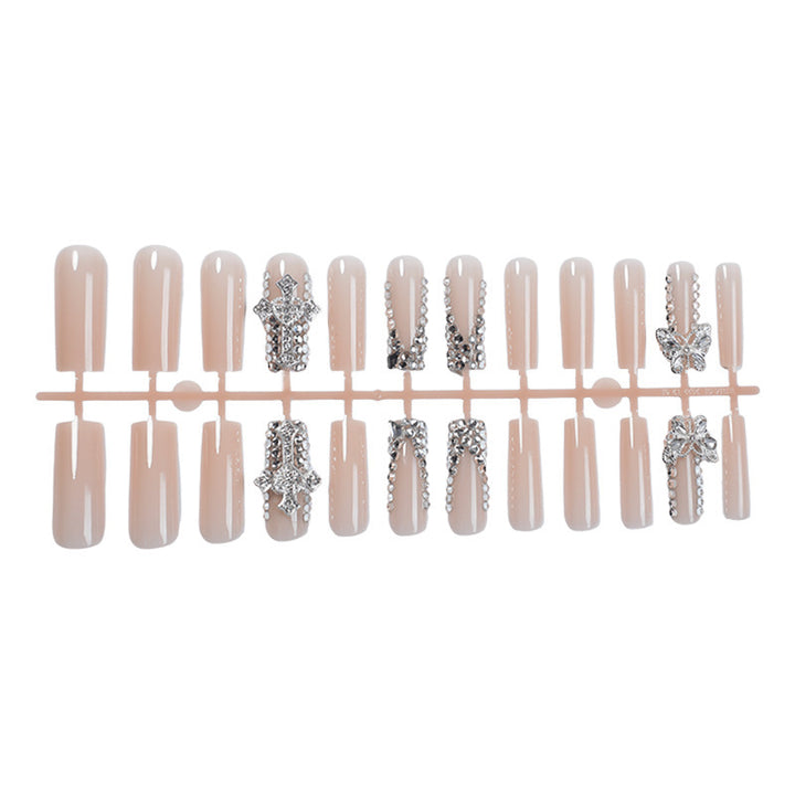 Artificial nails with elegant decoration Kalsten
