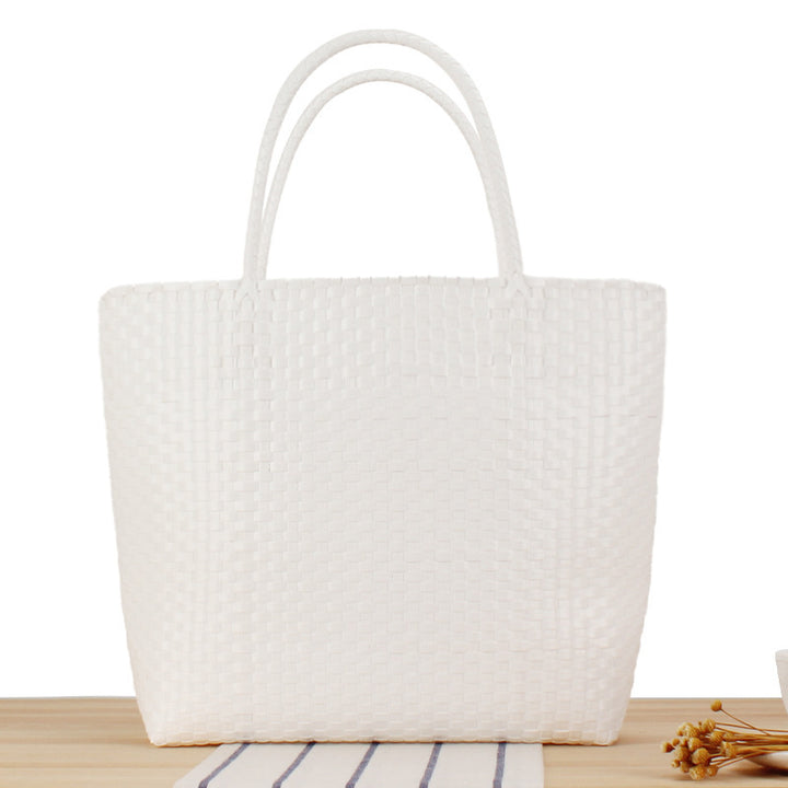 Stylish Beach Bag Made of High-Quality Woven Material Kalsten