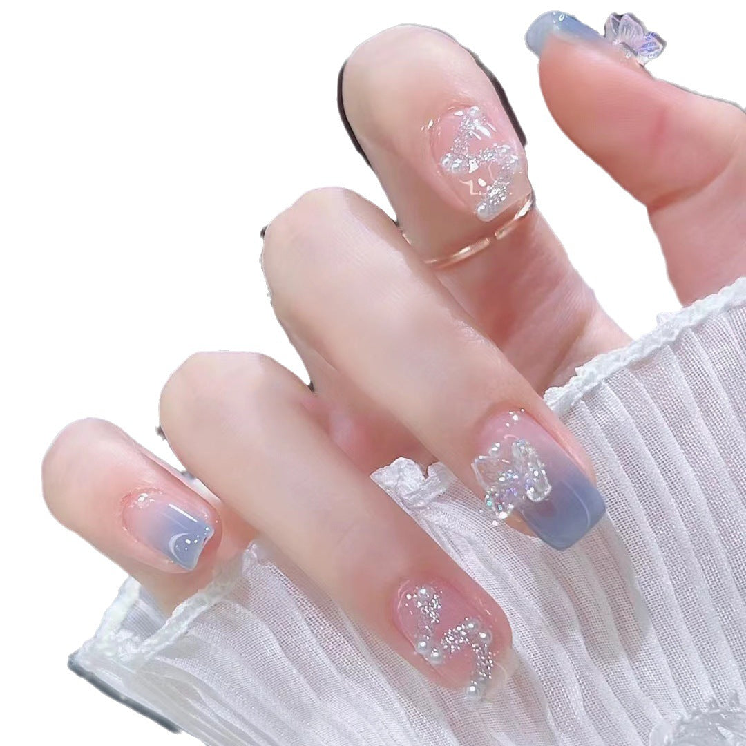 Floral-Inspired Elegant Press-On Nail Design Kalsten
