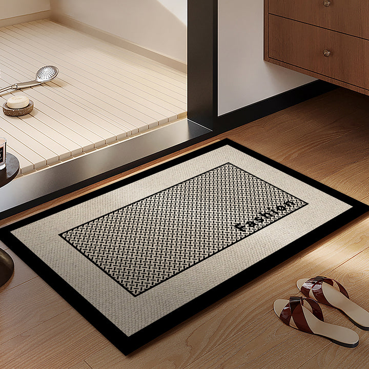 Textured Woven Door Mat
