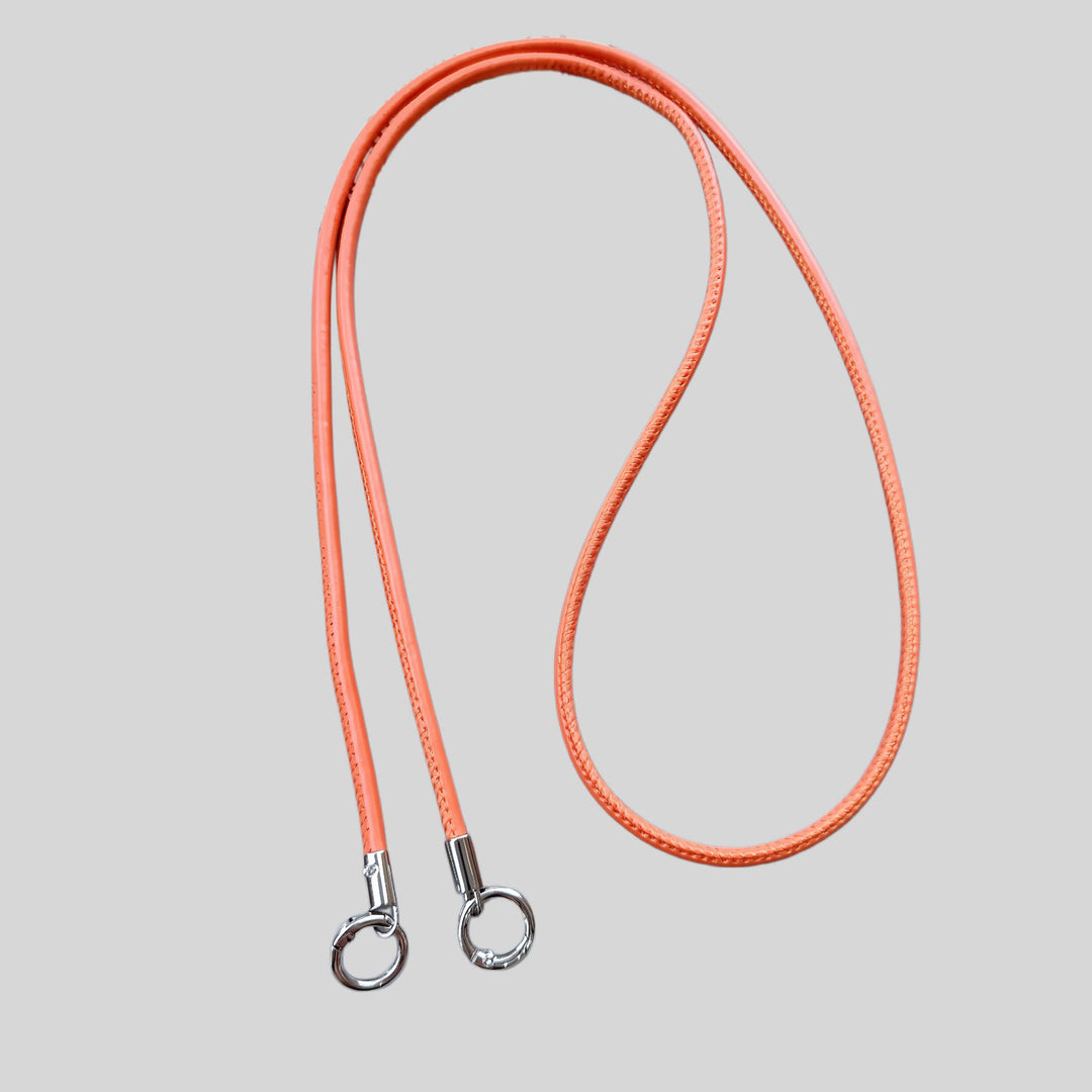 Premium Double-Ring Leather Lanyard Kalsten